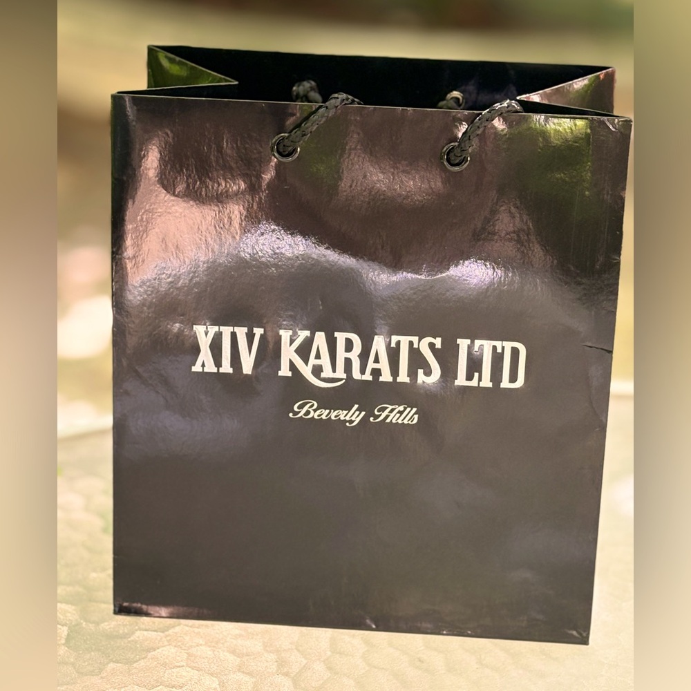 XIV Karats Ltd Black Gift Bag